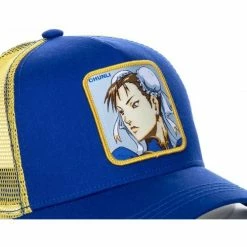 Capslab Casquette Street Fighter Chun-Li Bleu et Jaune for Accessoires textile Couleur Bleu 5 Capslab Casquette Street Fighter Chun-Li Bleu et Jaune for Accessoires textile Couleur Bleu -Capslab Soldes Magasin 15850365 500 C