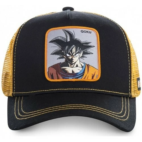 Capslab Casquette Dragon Ball Z Goku Noir et Orange for Accessoires textile Couleur Noir 2 Capslab Casquette Dragon Ball Z Goku Noir et Orange for Accessoires textile Couleur Noir – Image 2