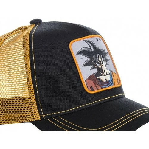 Capslab Casquette Dragon Ball Z Goku Noir et Orange for Accessoires textile Couleur Noir 3 Capslab Casquette Dragon Ball Z Goku Noir et Orange for Accessoires textile Couleur Noir – Image 3