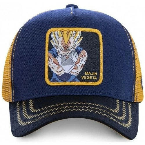 Capslab Casquette Dragon Ball Z Mâjin Vegeta Bleu et Orange for Accessoires textile Couleur Bleu 2 Capslab Casquette Dragon Ball Z Mâjin Vegeta Bleu et Orange for Accessoires textile Couleur Bleu – Image 2