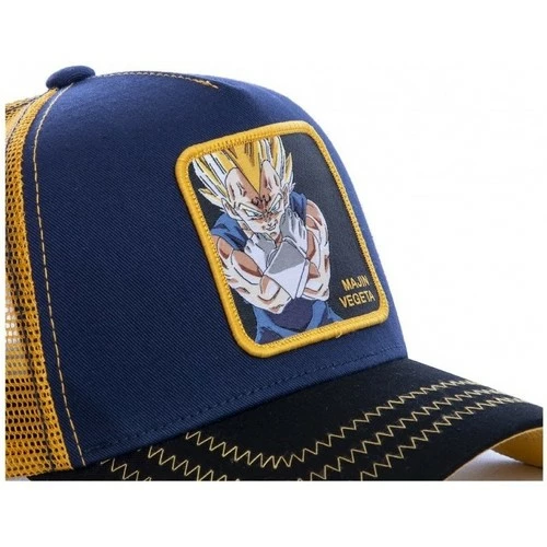 Capslab Casquette Dragon Ball Z Mâjin Vegeta Bleu et Orange for Accessoires textile Couleur Bleu 3 Capslab Casquette Dragon Ball Z Mâjin Vegeta Bleu et Orange for Accessoires textile Couleur Bleu – Image 3