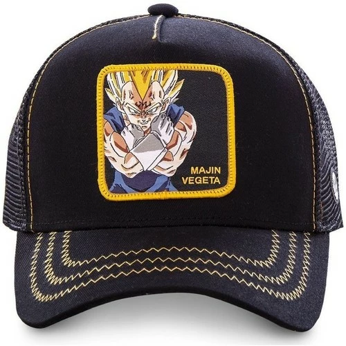 Capslab Casquette Dragon Ball Z Mâjin Vegeta Noir for Accessoires textile Couleur Noir 2 Capslab Casquette Dragon Ball Z Mâjin Vegeta Noir for Accessoires textile Couleur Noir – Image 2