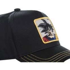 Capslab Casquette Dragon Ball Z Goku Noir for Accessoires textile Couleur Noir 5 Capslab Casquette Dragon Ball Z Goku Noir for Accessoires textile Couleur Noir -Capslab Soldes Magasin 15946613 500 C