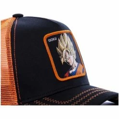 Capslab Casquette Dragon Ball Z Goku Saiyan Noir et Orange for Accessoires textile Couleur Noir -Capslab Soldes Magasin 16015019 500 C