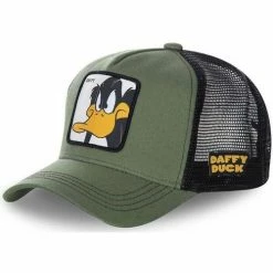 Capslab Casquette Looney Tunes Daffy Vert Kaki for Accessoires textile Couleur Vert