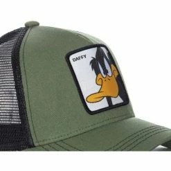 Capslab Casquette Looney Tunes Daffy Vert Kaki for Accessoires textile Couleur Vert -Capslab Soldes Magasin 16015032 500 C