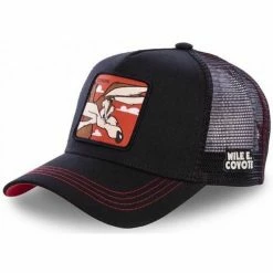 Capslab Casquette trucker Looney Tunes Coyote noir for Accessoires textile Couleur Noir