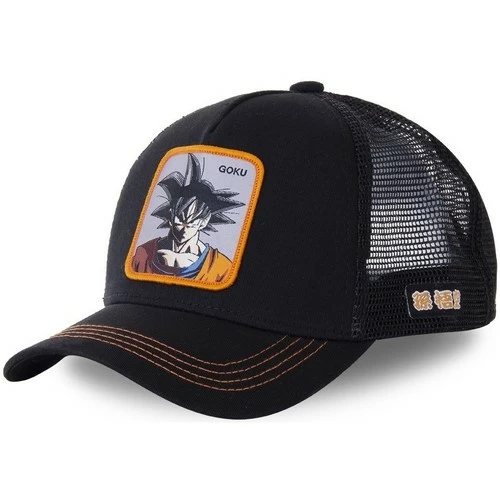 Capslab Casquette trucker Dragon Ball Z Goku for Accessoires textile Couleur Noir 1 Capslab Casquette trucker Dragon Ball Z Goku for Accessoires textile Couleur Noir