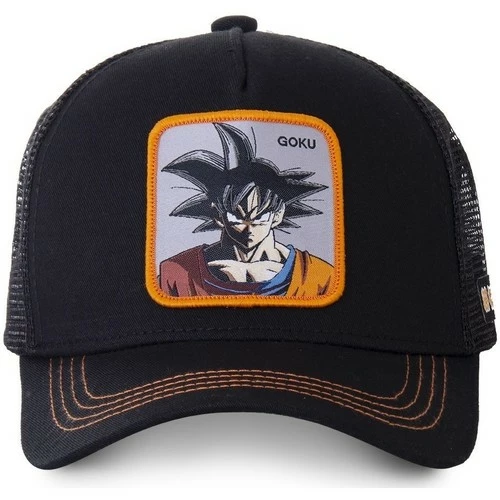 Capslab Casquette trucker Dragon Ball Z Goku for Accessoires textile Couleur Noir 2 Capslab Casquette trucker Dragon Ball Z Goku for Accessoires textile Couleur Noir – Image 2