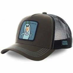 Capslab Casquette trucker Bob L'éponge Plankton for Accessoires textile Couleur Gris