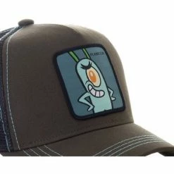 Capslab Casquette trucker Bob L'éponge Plankton for Accessoires textile Couleur Gris -Capslab Soldes Magasin 16628304 500 C