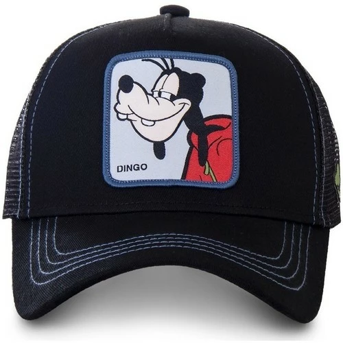 Capslab Casquette trucker Disney Dingo Noir for Accessoires textile Couleur Noir 2 Capslab Casquette trucker Disney Dingo Noir for Accessoires textile Couleur Noir – Image 2