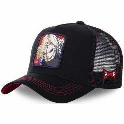 Capslab Casquette Dragon Ball Z C-18 Noir for Accessoires textile Couleur Noir