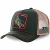 Capslab Casquette trucker Dragon Ball Z Shenron Kaki for Accessoires textile Couleur Vert