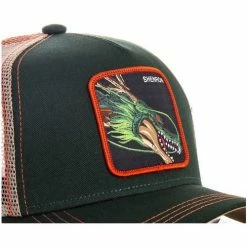 Capslab Casquette trucker Dragon Ball Z Shenron Kaki for Accessoires textile Couleur Vert -Capslab Soldes Magasin 16882522 500 C