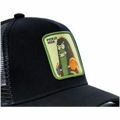 Capslab Casquette Ricky et Morty Pickle Rick Noir for Accessoires textile Couleur Noir -Capslab Soldes Magasin 17234298 500 C