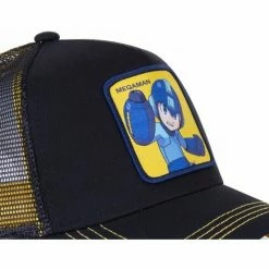 Capslab Casquette Trucker Megaman X Noir for Accessoires textile Couleur Noir 5 Capslab Casquette Trucker Megaman X Noir for Accessoires textile Couleur Noir -Capslab Soldes Magasin 17532895 500 C