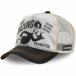 Capslab Casquette Looney Tunes Daffy Beige for Accessoires textile Couleur Beige
