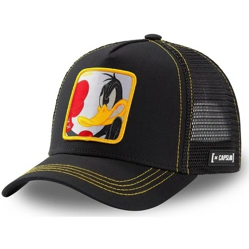 Capslab Casquette Looney Tunes Daffy Noir et Jaune for Accessoires textile Couleur Noir 1 Capslab Casquette Looney Tunes Daffy Noir et Jaune for Accessoires textile Couleur Noir