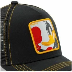 Capslab Casquette Looney Tunes Daffy Noir et Jaune for Accessoires textile Couleur Noir 5 Capslab Casquette Looney Tunes Daffy Noir et Jaune for Accessoires textile Couleur Noir -Capslab Soldes Magasin 17641119 500 C