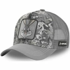 Capslab Casquette Looney Tunes Bugs Bunny Gris Clair for Accessoires textile Couleur Gris