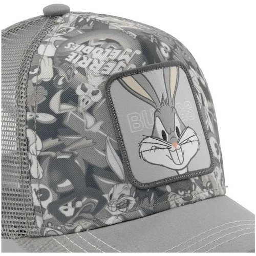 Capslab Casquette Looney Tunes Bugs Bunny Gris Clair for Accessoires textile Couleur Gris 3 Capslab Casquette Looney Tunes Bugs Bunny Gris Clair for Accessoires textile Couleur Gris – Image 3