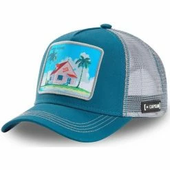 Capslab Casquette Dragon Ball Kame House Bleu for Accessoires textile Couleur Bleu