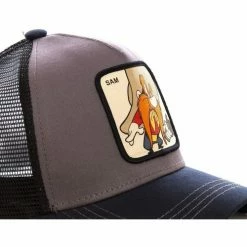 Capslab Casquette trucker Looney Tunes Sam le pirate Gris for Accessoires textile Couleur Gris -Capslab Soldes Magasin 18131896 500 C