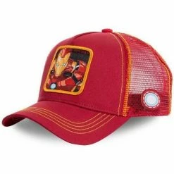 Capslab MARVEL Casquette Homme MicroCoton IRO1 for Accessoires textile Couleur Rouge