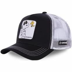 Capslab Casquette Peanuts Noir for Accessoires textile Couleur Noir