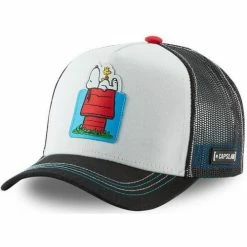 Capslab SNOOPY Casquette Homme HOU for Accessoires textile Couleur Noir