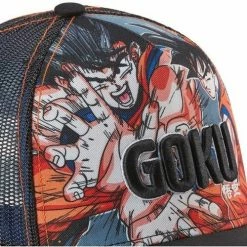 Capslab DRAGON BALL Z Casquette Homme GOK Orange for Accessoires textile Couleur Noir -Capslab Soldes Magasin 18683909 500 C