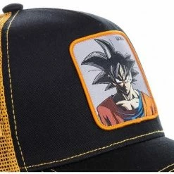 Capslab DRAGON BALL Z Casquette Homme GOKB Orange CAPSLA for Accessoires textile Couleur Noir -Capslab Soldes Magasin 18683911 500 C