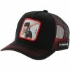 Capslab Hyu2 blk cap trucker for Accessoires textile Couleur Noir