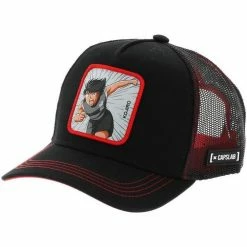 Capslab Hyu2 blk cap trucker for Accessoires textile Couleur Noir