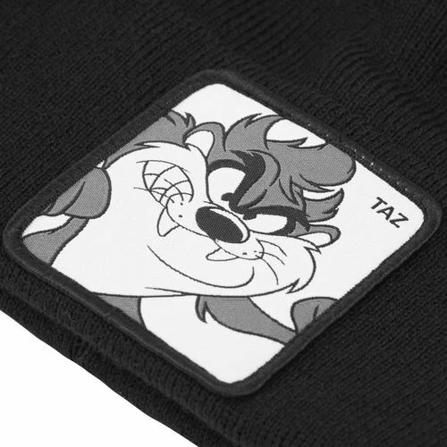 Capslab Bonnet Looney Tunes Taz for Accessoires textile Couleur Noir 2 Capslab Bonnet Looney Tunes Taz for Accessoires textile Couleur Noir – Image 2