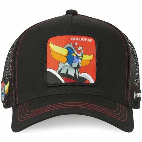 Capslab Casquette Goldorak Uni for Accessoires textile Couleur Noir 2 Capslab Casquette Goldorak Uni for Accessoires textile Couleur Noir – Image 2