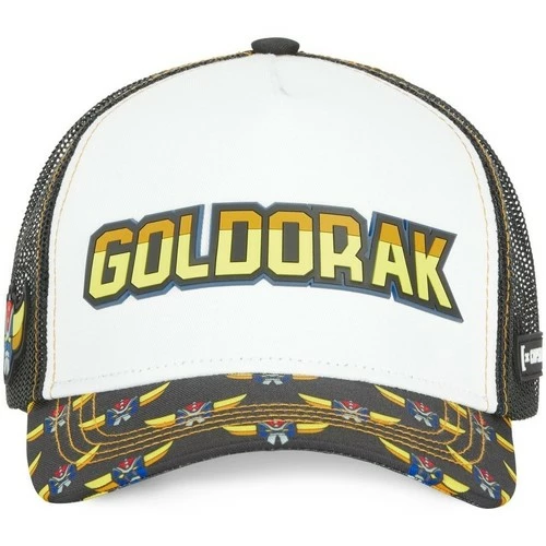 Capslab Casquette Goldorak Mask for Accessoires textile Couleur Blanc 2 Capslab Casquette Goldorak Mask for Accessoires textile Couleur Blanc – Image 2