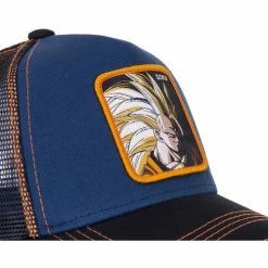 Capslab Casquette trucker Dragon Ball Z Sangoku Super Saiyan Bleu for Accessoires textile Couleur Bleu -Capslab Soldes Magasin 19353942 500 C
