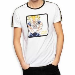 Capslab Soldes Magasin 20 Capslab CL/DBZ/TS/VGM for T-shirts & Polos Couleur Blanc