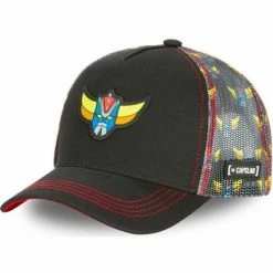 Capslab GOLDORAK Casquette Homme MicroCoton MSK2 Imprimé for Accessoires textile Couleur Noir