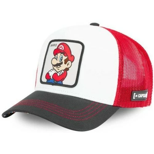 Capslab SUPER MARIO Casquette Homme MicroCoton MAR for Accessoires textile Couleur Rouge 1 Capslab SUPER MARIO Casquette Homme MicroCoton MAR for Accessoires textile Couleur Rouge