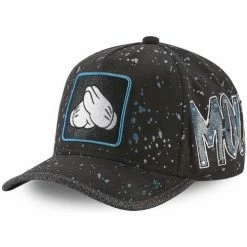 Capslab Casquette Disney Mickey effet Peinture Hand for Accessoires textile Couleur Noir
