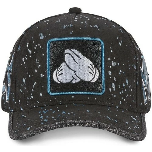 Capslab Casquette Disney Mickey effet Peinture Hand for Accessoires textile Couleur Noir 2 Capslab Casquette Disney Mickey effet Peinture Hand for Accessoires textile Couleur Noir – Image 2