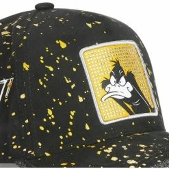 Capslab Casquette Looney Tunes Daffy Duck effet Peinture for Accessoires textile Couleur Noir 5 Capslab Casquette Looney Tunes Daffy Duck effet Peinture for Accessoires textile Couleur Noir -Capslab Soldes Magasin 19583801 500 C