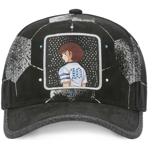 Capslab Casquette Captain Tsubasa Number 10 effet Peinture for Accessoires textile Couleur Noir 2 Capslab Casquette Captain Tsubasa Number 10 effet Peinture for Accessoires textile Couleur Noir – Image 2