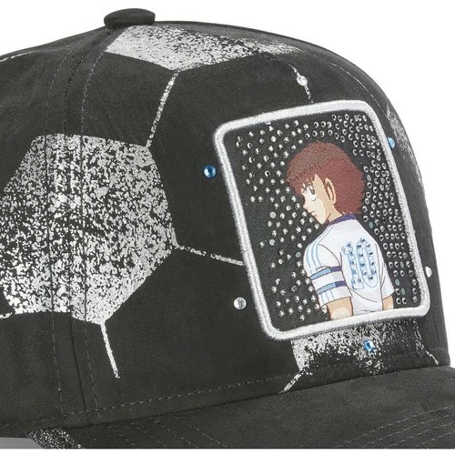 Capslab Casquette Captain Tsubasa Number 10 effet Peinture for Accessoires textile Couleur Noir 3 Capslab Casquette Captain Tsubasa Number 10 effet Peinture for Accessoires textile Couleur Noir – Image 3