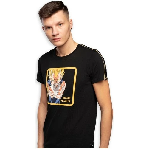 Capslab T-Shirt homme Dragon Ball Z Majin Vegeta Noir for T-shirts & Polos Couleur Noir 2 Capslab T-Shirt homme Dragon Ball Z Majin Vegeta Noir for T-shirts & Polos Couleur Noir – Image 2