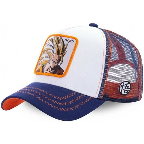 Capslab Casquette trucker Dragon Ball Z Sangoku Super Saiyan Blanc for Accessoires textile Couleur Blanc 1 Capslab Casquette trucker Dragon Ball Z Sangoku Super Saiyan Blanc for Accessoires textile Couleur Blanc