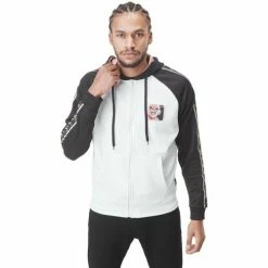 Capslab Sweat Zippé homme Dragon Ball Z Buu for Sweats & Polaires Couleur Blanc